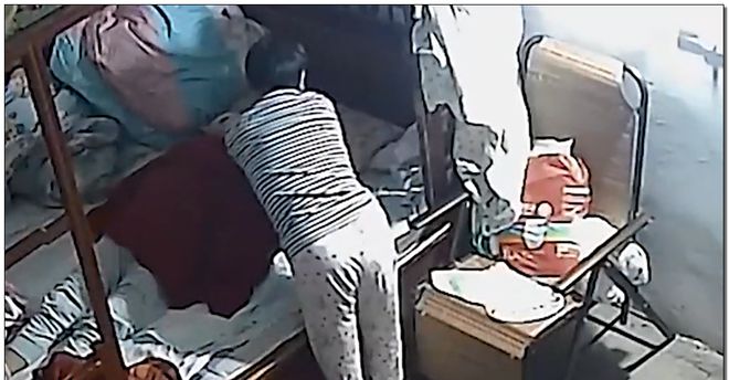 保姆闷死83岁老人后说了一句话我开始害怕（监控拍下画面）贝搏体育下载(图3)