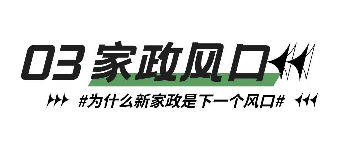 熊猫系统I 家政行业的下一个风口是——“新家政”(图5)